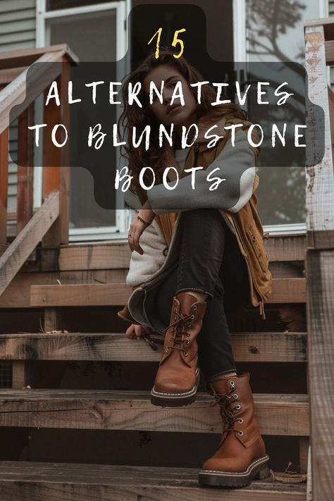 Ready To Expand Your Boot Collection? 👢 I've Rounded Up 15 Amazing Brands That Give Blundstone A Run For Its Money! Click Through To Discover Boots That Combine Comfort, Durability, And Timeless Style. You'll Find Options For Every Occasion, From Casual Outings To Outdoor Adventures. Get Ready To Fall In Love With Your New Favorite Footwear! 🥾❤️ #BootBrands #BlundstoneAlternatives #StyleInspo #ComfortableBoots #FootwearFashion Lems Boulder Boots Outfit, Blundstones With Leggings, Blundstone Chelsea Boots Outfit, Blundstone 585 Outfit, Blundstone Women Outfit Jeans, Blundstone Women Outfit Winter, Outfits With Blundstone Boots, Blundstone Boots Outfit, Blundstone Boots Women