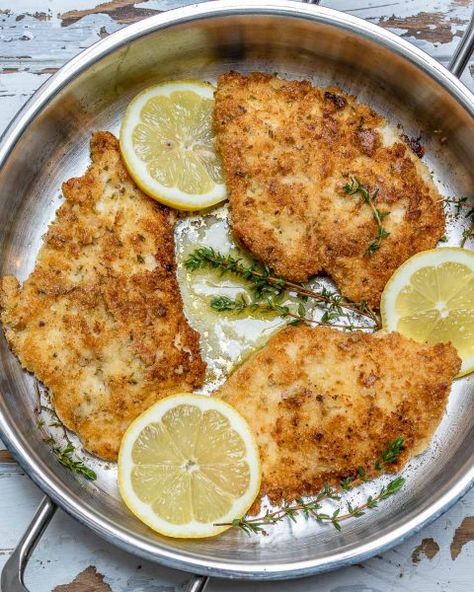 Make this Quick & Easy Chicken Francese for Dinner! | Clean Food Crush Cfc Recipes, Chicken Francese Recipe, Quick Easy Chicken, Chicken Francese, Chicken Milanese, Clean Meals, American Dishes, Clean Food Crush, Food Crush