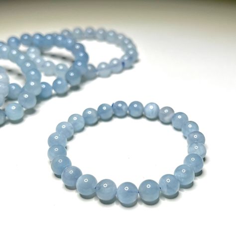 Aquamarine Jewelry Bracelet, Light Blue Beaded Bracelets, Aquamarine Beaded Bracelet, Light Blue Bracelet, Aquamarine Bracelet Beads, Water Stone, Aquamarine Bracelet, Blue Beaded Bracelets, Clear Communication