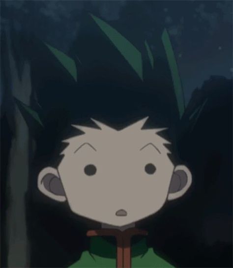 Gon surprised or confused or maybe both. Togashi Art, Anime Wall Prints !!, Gon Freecss, Hunter Fans, Anime Suggestions, Hunter Anime, 背景 シンプル, Anime Baby, Cute Anime Pics