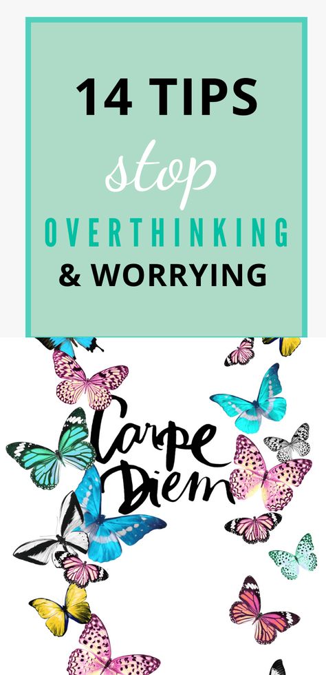 How To Stop Overthinking And Worrying, Tips To Stop Overthinking, How To Stop Worrying And Start Living, How To Stop Overthinking, Stop Overthinking Tips, Ways To Be Healthier, Stop Overthinking, Personal Growth Plan, Simplifying Life