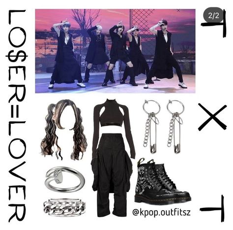 Txt Mv Outfits, Txt Loser Lover Outfit Inspired, Txt Concert Outfits Ideas, Concert Outfit Ideas Kpop Txt, Txt Concert Outfit Ideas Temptation, Txt Concert Outfit Ideas Blue Hour, Txt Concert Outfit Sweet Mirage, Txt Inspired Outfits Concert, Txt Outfits Inspired