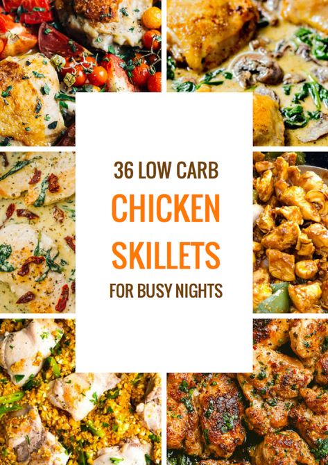 Cast Iron Skillet Recipes Chicken, Cast Iron Skillet Recipes Dinner, Dinners Chicken, Skillet Dinner Recipes, Easy Skillet Meals, Paleo Chicken Recipes, Chicken Skillet Recipes, Chicken Skillet, Iron Skillet Recipes