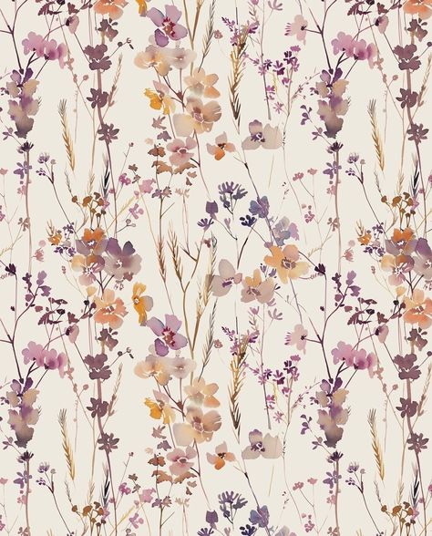 🌸🌸 . . . #flowers #floral #flowerart #flowerpattern #pattern #patterdesign #floraldesign #watercolorflowers #designer #patternlove #seamlesspattern Small Floral Pattern, Gouache Illustrations, Iphone Wallpaper Kawaii, Floral Print Fabric, Flowers Print, 3d Flowers, Cute Wallpaper Backgrounds, Botanical Illustration, Textile Prints