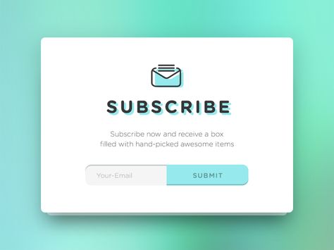 Day 007 - Subscribe Form Form Ui, Subscribe Form, Newsletter Ideas, Interactive Web Design, Document Management System, Web Design Quotes, Designer Board, Pop Up Banner, Tech Company