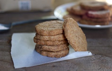 Whole Wheat Shortbread Cookies - Community Grains Whole Wheat Shortbread Cookies, Lpr Recipes, Milled Wheat Recipes, Baking Recipes Bread, Whole Wheat Cookies, Pie In A Jar, Fresh Milled Flour, Healthier Treats, Bread Dishes