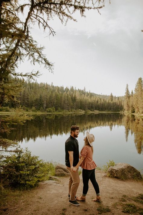 Boise Engagement Photos, Boise Idaho Photography, Three Months Pregnant, Fall Photo Shoot Outfits, Adventure Engagement Photos, Instagram Goals, Photoshoot Locations, Self Photography, Adventure Baby