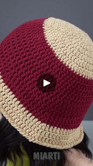 How to crochet an amazing summer bucket hat easily! | Miarti - Crochet and Knitting | Jennah Bell · Cover To Cover (Instrumental) Bucket Crochet, Summer Bucket Hat, Crochet And Knitting, Crochet Bucket Hat, Summer Bucket, How To Crochet, Free Crochet Pattern, Crochet Projects, Free Pattern