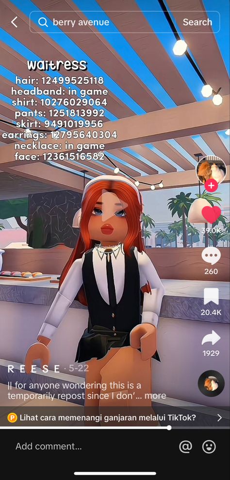 Y2k Roblox Outfits, Waitress Hairstyles, Waitress Outfit, Outfit Creator, Christmas Fits, Shower Outfits, Cute Work Outfits, Baddie Outfits Ideas, Coding Clothes