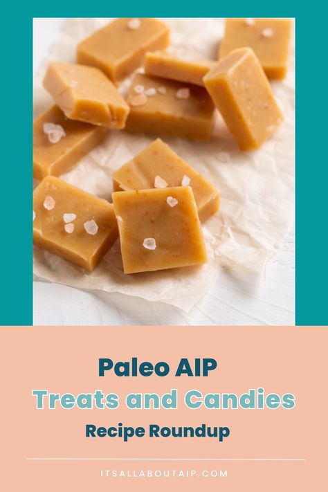 Aip Candy Recipes, Aip Christmas Desserts, Aip Fudge, Aip Friendly Recipes, Aip Candy, Aip Sweets, Orange Recipes Dessert, Aip Treats, Aip Foods