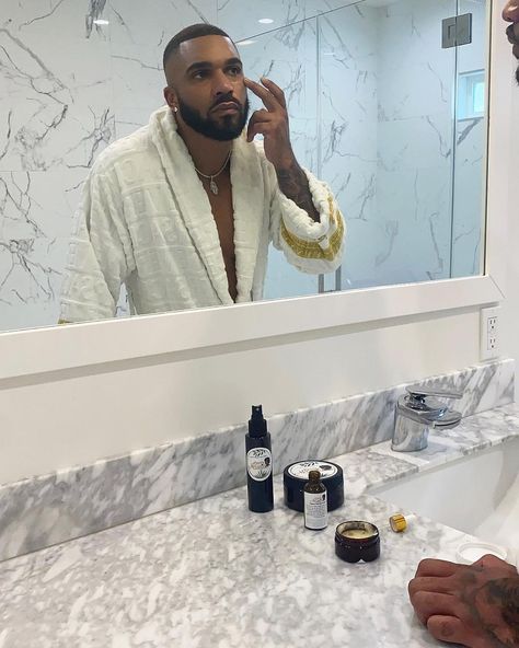 Tyler Lepley Instagram, Tyler Lepley, Men Beards, Black Men Beards, Beard Fade, Dark Spot Corrector, Man Crush Everyday, Clearer Skin, Beat Face