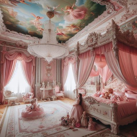 Lady Bedroom, بيوت ملكية, Castle Life, Luxury Bedroom Interior, Royal Bedroom, Luxury Bedrooms, Antonovich Design, Luxury Bedroom Design, Vegas Hotel