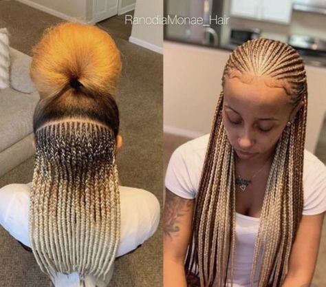 Type Of Braids, Diy Hair Updos, Best Long Haircuts, Brown To Blonde Ombre, Hairstyle Blonde, Big Box Braids Hairstyles, Jumbo Box Braids, Ghana Braids, African Hair Braiding Styles