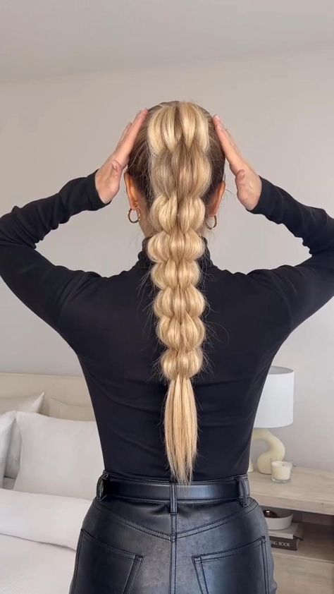 Pony Braids, Alex Gaboury, Seamless Hair Extensions, Ponytail Hairstyle, Hairstyle Tutorial, Hair Stylies, Work Hairstyles, Hair Up Styles, Hairdo For Long Hair