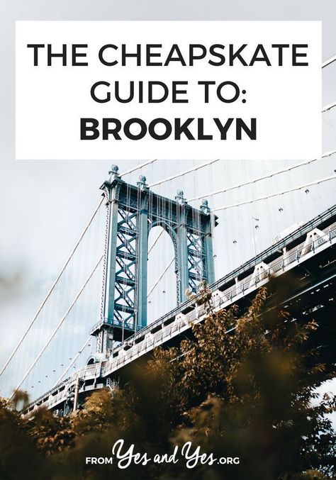 Want to travel cheap in Brooklyn? Click through for a locals tips on $40 Airbnbs, cheapo Polish food, and FREE performances from a six-time Grammy-winning choir! >> yesandyes.org Travel Cheap, Polish Food, Travel Bucket List Usa, New York City Travel, Vacation Planning, Travel Checklist, Usa Travel Destinations, Budget Travel Tips, Nyc Trip