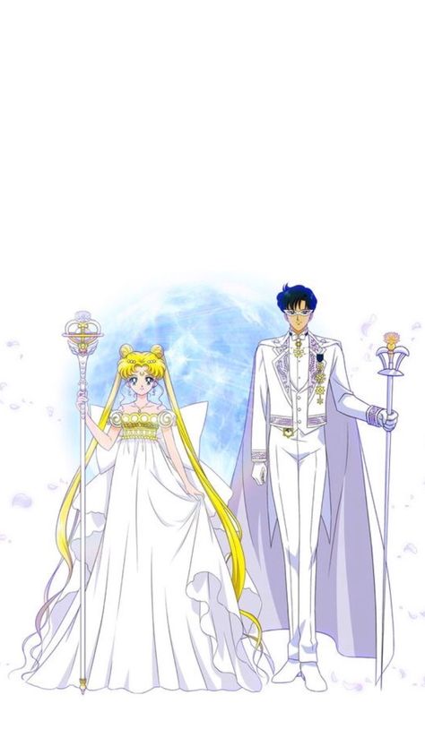 Queen Serenity And King Endymion, Sailor Gaurdians, Princess Serenity And Prince Endymion, Serenity And Endymion, Salior Moon Characters, Sailor Moon Cosplay Costumes, Moon Hd, Usagi And Mamoru, Prince Endymion