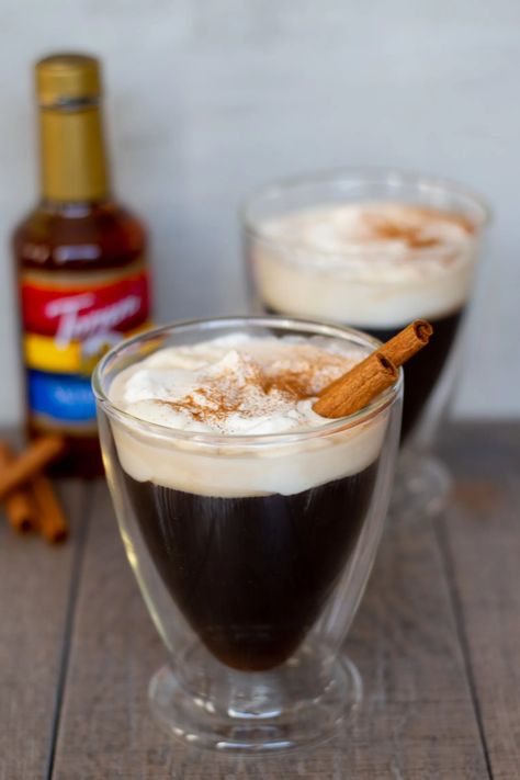 Bourbon Salted Caramel Coffee with Whipped Cream. Your new favorite after dinner drink! #ChristmasSweetsWeek #ad #sponsored #coffee #cocktail #bourbon Bourbon Salted Caramel, Coffee With Whipped Cream, Bourbon Whipped Cream, Salted Caramel Coffee, After Dinner Drinks, Caramel Syrup, Caramel Coffee, Whiskey Drinks, Coffee Cream