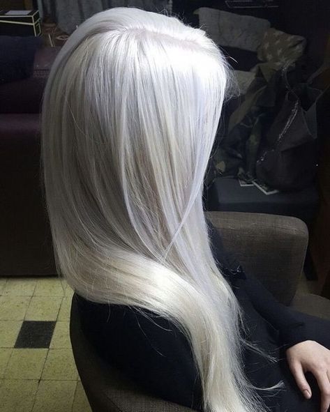 Silver White Hair, Long White Hair, Silver Blonde Hair, Icy Blonde Hair, White Blonde Hair, Silver Blonde, Platinum Hair, Platinum Blonde Hair, Hair Dye Colors