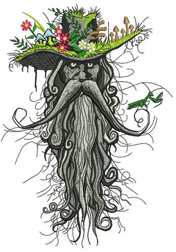 Root man machine embroidery design. Machine embroidery design. www.embroideres.com Wizard Tattoo, Arte Peculiar, Sewing Embroidery Designs, Machine Embroidery Patterns, Old Man, A Drawing, Embroidery Projects, Machine Embroidery Design, Drawing Inspiration