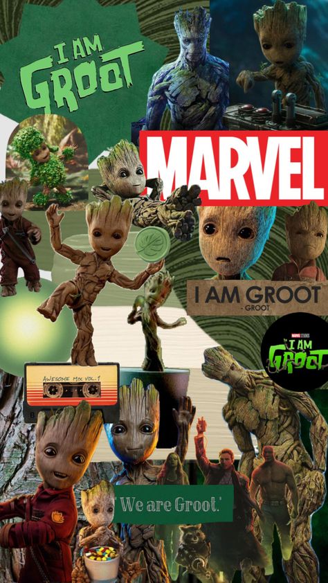 #groot Groot Wallpaper, Groot Marvel, I Am Groot, Marvel Studios, Your Aesthetic, Connect With People, Creative Energy, Spiderman, I Am Awesome