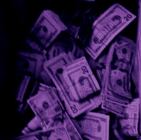 purple money aesthetic Purple Money Aesthetic, Purple Money, Purple Aesthetic Background, Violet Aesthetic, Purple Vibe, Lavender Aesthetic, Dark Purple Aesthetic, Love Anniversary Quotes, Witchy Wallpaper