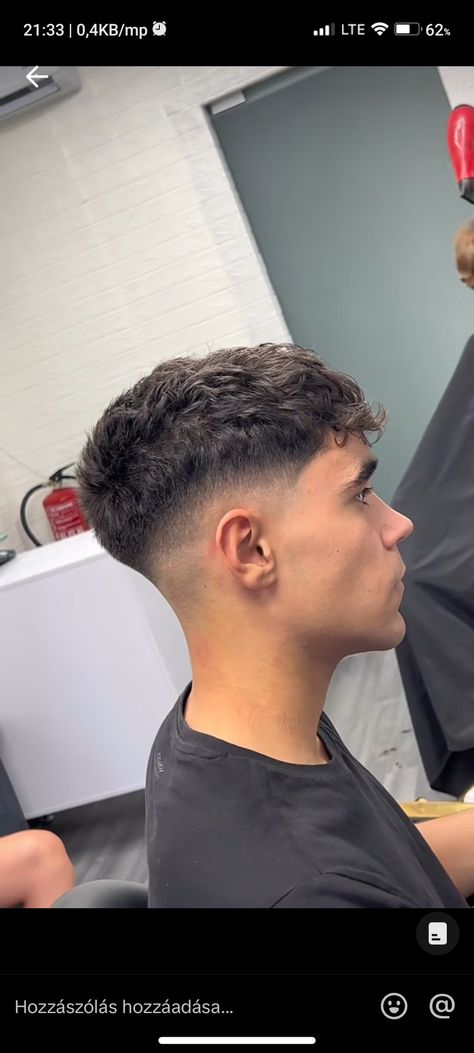 Normal Haircut, Men Trim Haircut, Fade Haircut With Lines, Wavy Hair Men Haircut Short, Faded Mullet Haircut, Different Types Of Fades For Men, Short Hair Styles Men Fade, Textured Top Haircut Men, Middle Fade Haircut Men