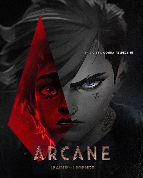 Poster Design : Vi Poster ARCANE Designed using : Photoshop #arcane #arcaneedit #arcanefanart #arcanenetflix #vi #jinx #mel #netflixshowarcane #jinxart #viart #arcaneposterdesign #Posterdesignarcane Art Films, Shows On Netflix, League Of Legends, Poster Design, Photoshop, Fan Art, Film, Movie Posters, Design