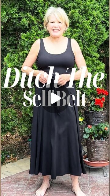 Ann Fulton on Instagram: "Ditch The Self-Tie Belt

✅ An easy style fix is to eliminate self-tie belts that come with dresses. They seldom look good.

✅ I purchased this dress from The Loft last spring. It’s a simple style, but it looked frumpy with the tie belt. I thought it had potential.

✅ I added a black stretchy belt, black pumps by Gabor, and a blouse by Shana for a dressy look.

✅ Switched to a green jacket from PURE and a necklace I found in Madrid.

✅ I added a white blouse from Banana Republic, a gold choker, and some black-and-white shoes from Arche.

✅ My next idea was to add some brown sandals by Eurocomfort, a Tommy Bahama jacket, and a taupe belt. The belt could make my waist look wider, but adding the jacket narrows my middle.

✅ If you don’t like belts, a tie sweater like How To Tie A Belt On A Dress, Belted Dress Outfit, Belt Dress Outfit, Banana Republic Outfits, Tie Belts, Pear Shaped Women, 2024 Travel, Plus Size Belts, Tie Sweater