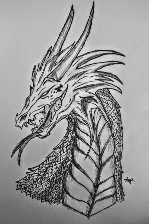 Naga Drawing, 7th Dragon, Art Dragon, Pencil Shading, Artwork Ideas, Dragon Artwork, Dragon Drawing, Tattoo Design Drawings, Dragon Art