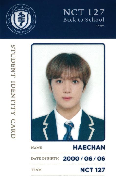 ً on Twitter: "nct dream haechan as nct127 haechan - a thread… " Nct Dream Haechan, Tattoo Butterfly, School Id, School Culture, School Kit, Trendy Tattoo, Nct Album, Id Photo, Kpop Posters