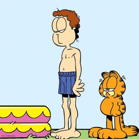 Jon Arbuckle, Garfield Images, Garfield Cat, Garfield And Odie, Jim Davis, Parents Day, Flea And Tick, Cat Names, Pet Home