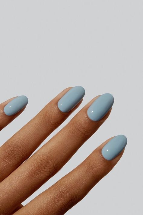 Colorful Nails, Casual Nails, Her Nails, Blue Nail, Nail Swag, Classy Nails, Dream Nails, Chic Nails, Washed Denim