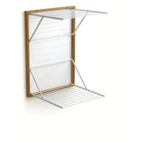 Arredamenti Italia Group Kevin Drying Rack | Wayfair.co.uk Wall Mounted Clothes Drying Rack, Laundry Room Drying Rack, Europe Nature, Wall Mounted Drying Rack, Wood Clothes, Drying Rack Laundry, Clothes Drying Racks, Laundry Room Design, Drying Clothes