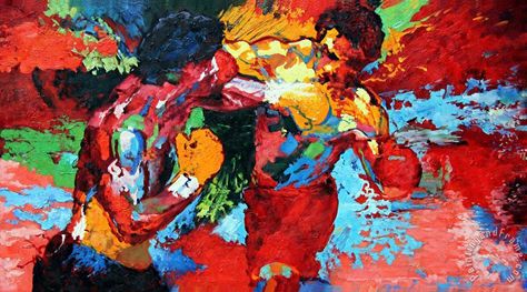 Apollo Art, Video Illustration, Leroy Neiman, Art Paintings For Sale, Sport Video, Rocky Balboa, Famous Artwork, Custom Art Print, Balboa