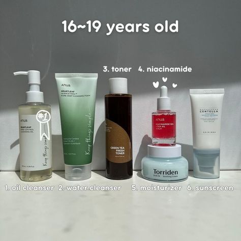 #affiliate Self Renewal on Instagram: "#skincarrdaily #skincare #skincareproducts #skincareroutines #koreanskincare #koreanproducts #skincaretips #skinhealth" in 2024 | Skin health, Skin care tips, Oil cleanser Teen Skincare Routine, Remedies For Acne, Beginner Skin Care Routine, Korean Skin Care Secrets, Beauty Treatments Skin Care, Haut Routine, Teen Skincare, Face Skin Care Routine, Skin Advice