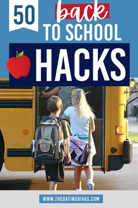 Genius back to school hacks Back To School Organization, Back To School Hacks, Calendar Organization, School Opening, Back To School Essentials, School Teacher Gifts, Life Hacks For School, Education College, Back To School Shopping