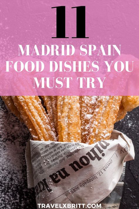 11 Madrid Spain food dishes you must try Food From Spain, Madrid Spain Aesthetic, Madrid Shopping, Madrid Guide, Easy Spanish Recipes, Madrid Food, Madrid Spain Travel, Madrid Restaurants, Useful Spanish Phrases