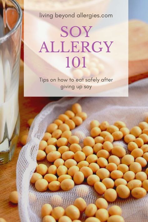 Soy Allergy 101 | Soy free recipes allergies, Soy free dairy free, Soy free recipes Soy Free Recipes Allergies, Soy Free Snacks, Soy Free Desserts, Soy Allergy, Soy Free Dairy Free, Food Allergies Awareness, Soy Free Vegan, Soy Free Recipes, Soy Recipes