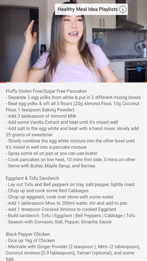 Chloe Ting Meal Plan, Shred Recipes, Sugar Free Pancakes, Chloe Ting, Paleo Cookbook, Gluten Free Sugar Free, Dinner Sides, Fluffy Pancakes, Healthy Meal Prep