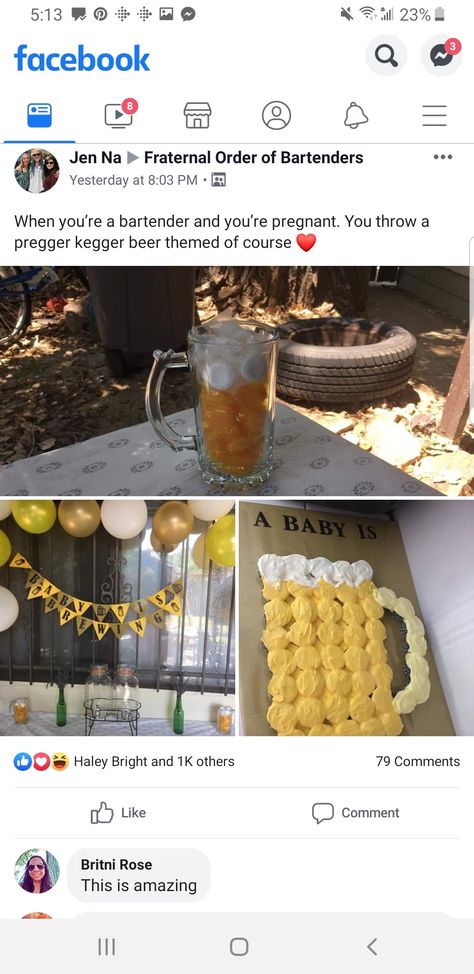 Pregger Kegger Food, Diaper Keg Party Ideas Food, Something Is Brewing Baby Shower Theme, Pregger Kegger Ideas, Beer Themed Baby Shower Ideas, Diaper Keg Party Ideas, Baby Brewing Shower Ideas, A Baby Is Brewing Cake, A Baby Is Brewing Baby Shower Ideas