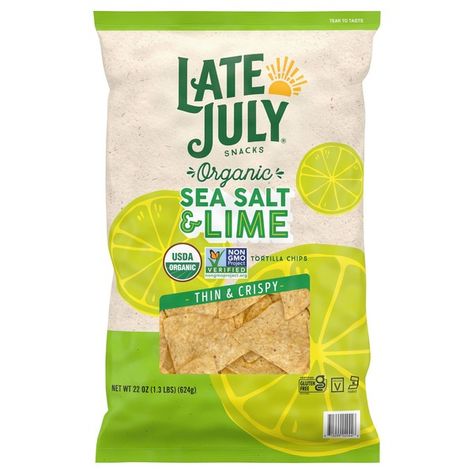 Costco Late July Tortilla Chips, Organic, Sea Salt & Lime Same-Day Delivery | Costco Same-Day