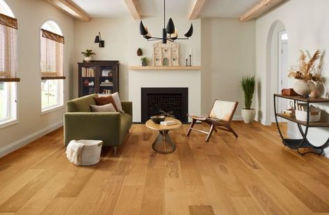 Prefinished hardwood floors