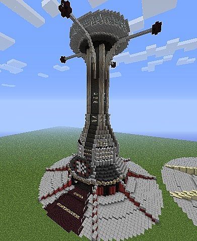 Lucky 38 project_structure_mk2* Minecraft Map New Vegas, Diy Minecraft, Minecraft Map, Minecraft House Designs, Fallout New Vegas, Minecraft Builds, Minecraft Designs, Texture Packs, Maze Runner