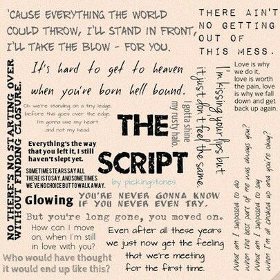 The Script Lyrics The Script Band, Laura Ann, Lyrics Meaning, Soundtrack To My Life, Song Lyric Quotes, Favorite Lyrics, Love Songs Lyrics, The Script, All Music