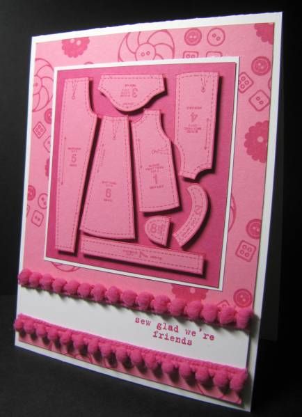 nicepeoplestamp - pattern pieces by AllisonStamps! at Splitcoaststampers Knitting Cards, File Cover, File Decoration Ideas, Front Cover Designs, Fashion Illustration Collage, Portfolio Covers, Sewing Room Design, Hand Beaded Embroidery, Print Outs