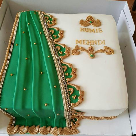 Mehndi Cakes Ideas, Dholki Cake Ideas, Mehendi Cake Designs, Mehndi Cake Ideas, Mehendi Cake, Dholki Cake, Henna Cake Designs, Bollywood Cake, Mehndi Cake