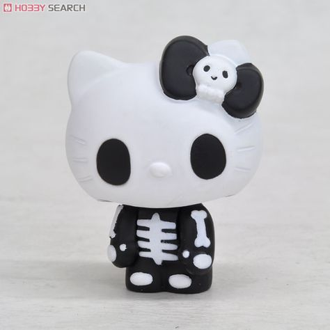 FCC Hello Kitty Mega Monster Cosplay Collection (PVC Figure) Other picture4 Hello Kitty Figurines, Hello Kitty Skeleton, Monster Cosplay, Eye Expressions, Hello Kitty Themes, Sanrio Stuff, Hello Kitty Halloween, Japanese Toys, Unique Drawings