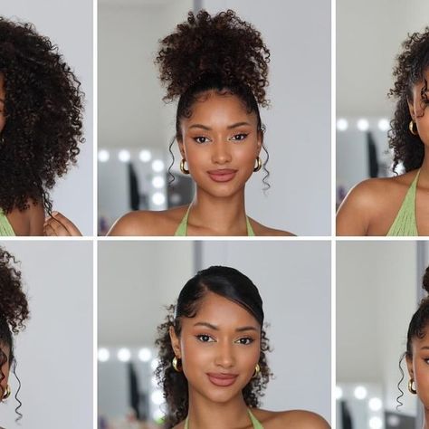 Maty. on Instagram: "Spring curly hairstyles inspo 🍃 Your fav? 💕  .  .  .  .  .  .  .  .  #curlyhairstyles#hairstyleideas #curlscurlscurls #curlynaturalhair #curlyhair #hair #naturalhair #curls #curly #curlyhairstyles #curlygirl #hairstyles #hairstyle#explore #naturalhairstyles #tutorial #hairgoals #curlynatural #explorepage #curlygirlmethod #instagood #curlyhairdontcare" Spring Curly Hairstyles, Curly Hairstyles 3c, 3c Curly Hairstyles, Natural Hairstyle, Cute Curly Hairstyles, Curly Hair Updo, Curly Girl Method, Curly Girl Hairstyles, Natural Hairstyles