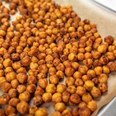 Air Fryer Chickpeas, Flavored Chickpeas, Garbanzo Bean Recipes, Honey Roasted Almonds, Dr Fuhrman, Kids Recipe, Quick Protein, Pumpkin Oatmeal Cookies, Spiced Chickpeas