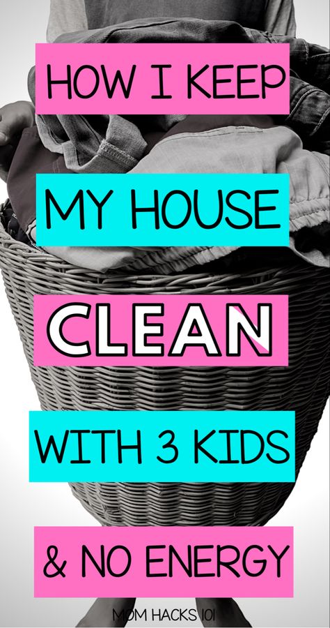 Keep A Clean House, Uppfostra Barn, No Energy, Easy Cleaning Hacks, Mom Life Hacks, House Cleaning Checklist, Smart Parenting, Household Cleaning Tips, Working Mom